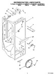 Diagram for 02 - Refrigerator Liner Parts