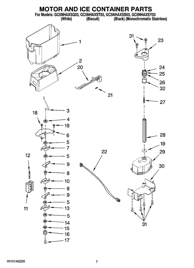 Diagram for GC5NHAXSB03