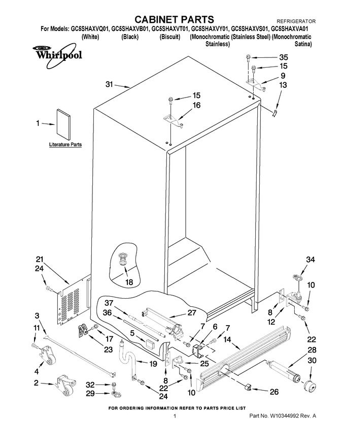 Diagram for GC5SHAXVB01