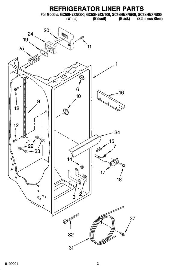 Diagram for GC5SHEXNT00