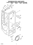 Diagram for 02 - Refrigerator Liner Parts