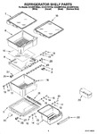 Diagram for 03 - Refrigerator Shelf Parts