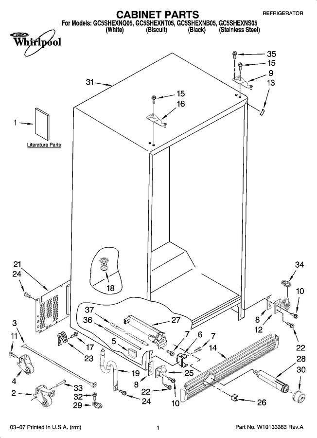 Diagram for GC5SHEXNT05