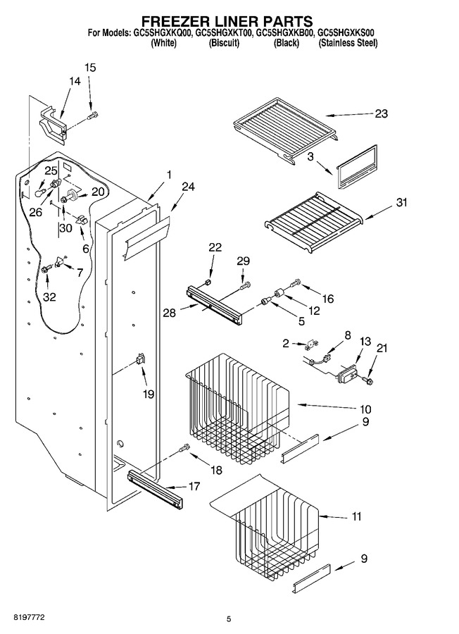 Diagram for GC5SHGXKT00