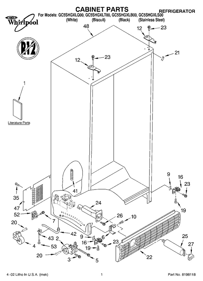 Diagram for GC5SHGXLQ00