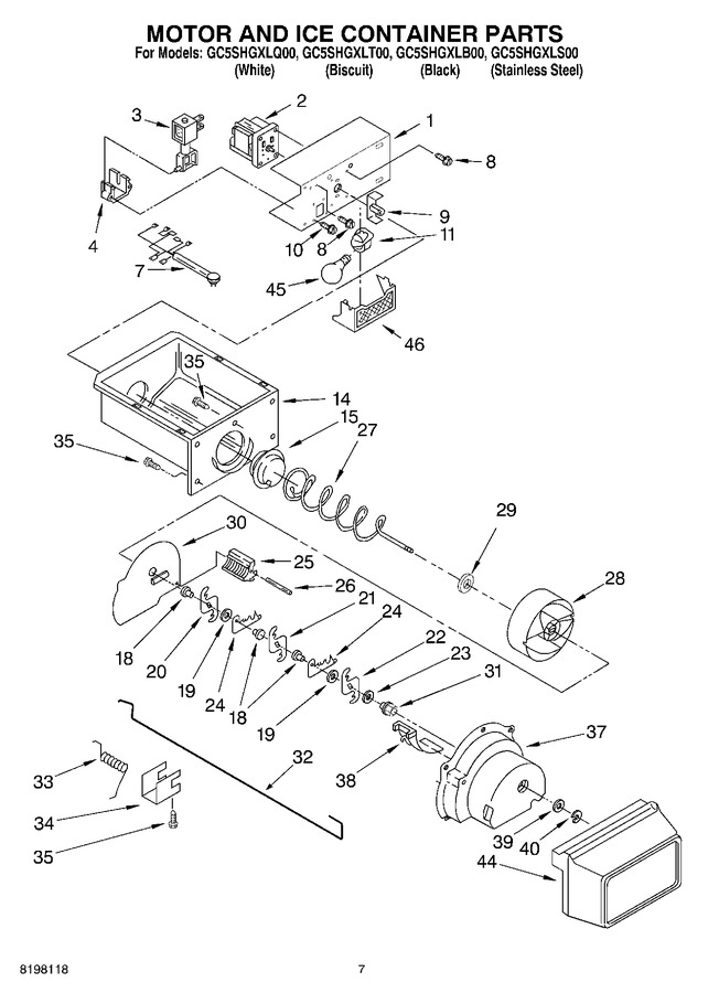 Diagram for GC5SHGXLS00