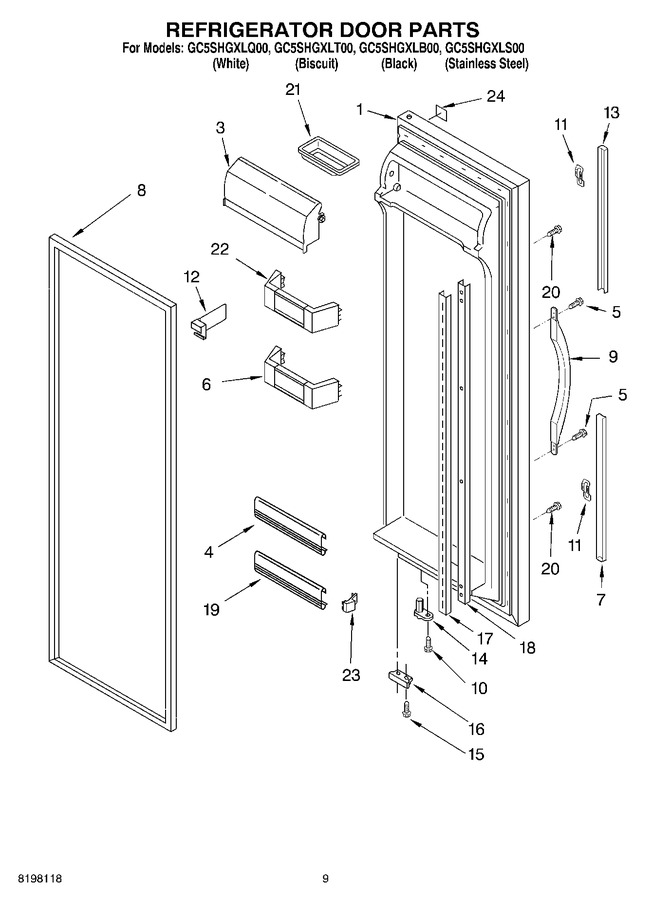 Diagram for GC5SHGXLT00