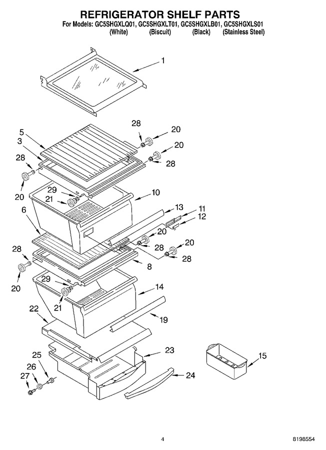 Diagram for GC5SHGXLB01