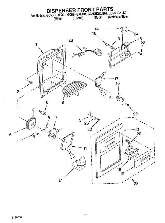 Diagram for GC5SHGXLQ01