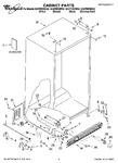 Diagram for 01 - Cabinet Parts