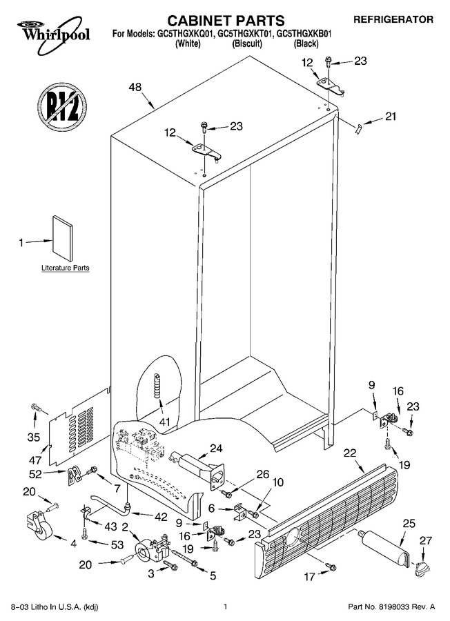 Diagram for GC5THGXKT01