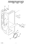 Diagram for 02 - Refrigerator Liner Parts