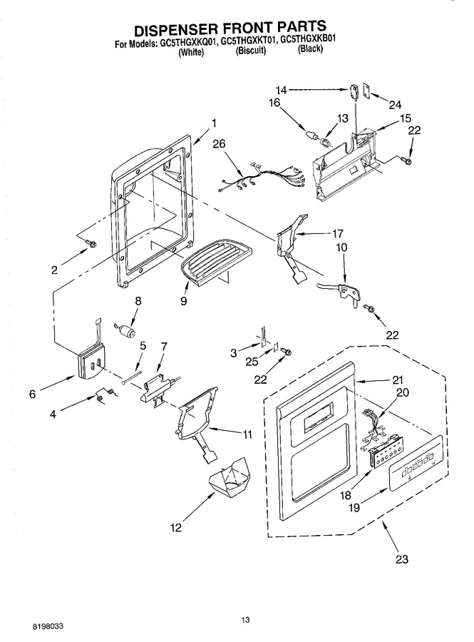 Diagram for GC5THGXKT01