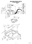 Diagram for 05 - Machine Base Parts