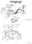 Diagram for 05 - Machine Base Parts