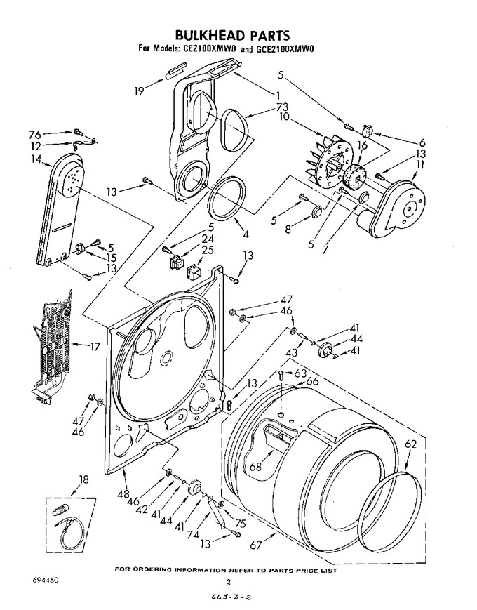 Diagram for GCE2100XMW0