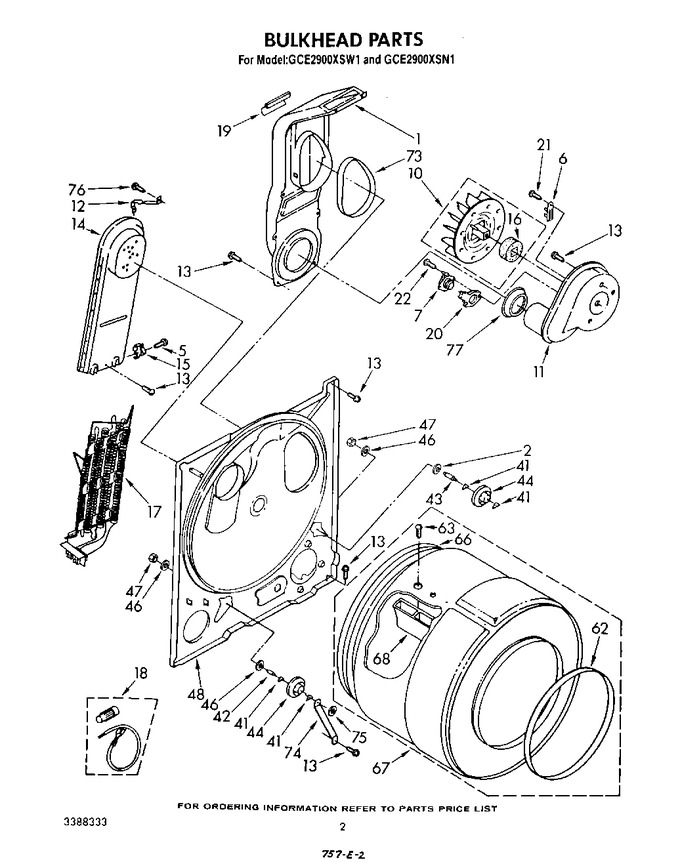 Diagram for GCE2900XSN1