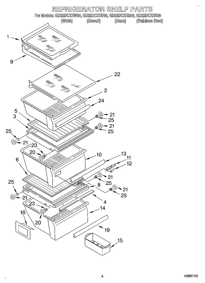 Diagram for GD22DCXHT00