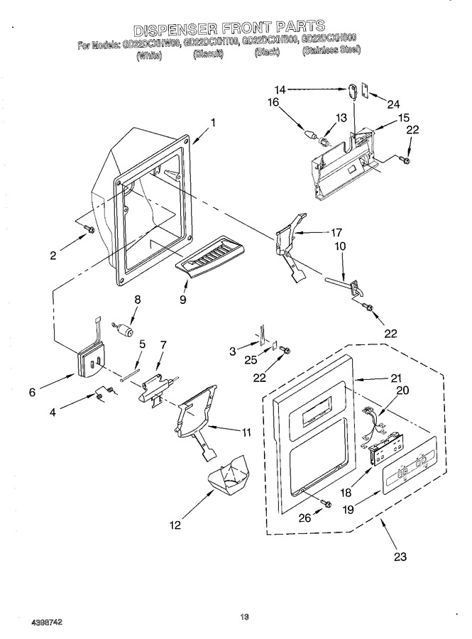 Diagram for GD22DCXHS00