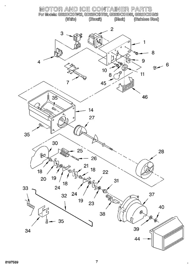 Diagram for GD22DCXHT02