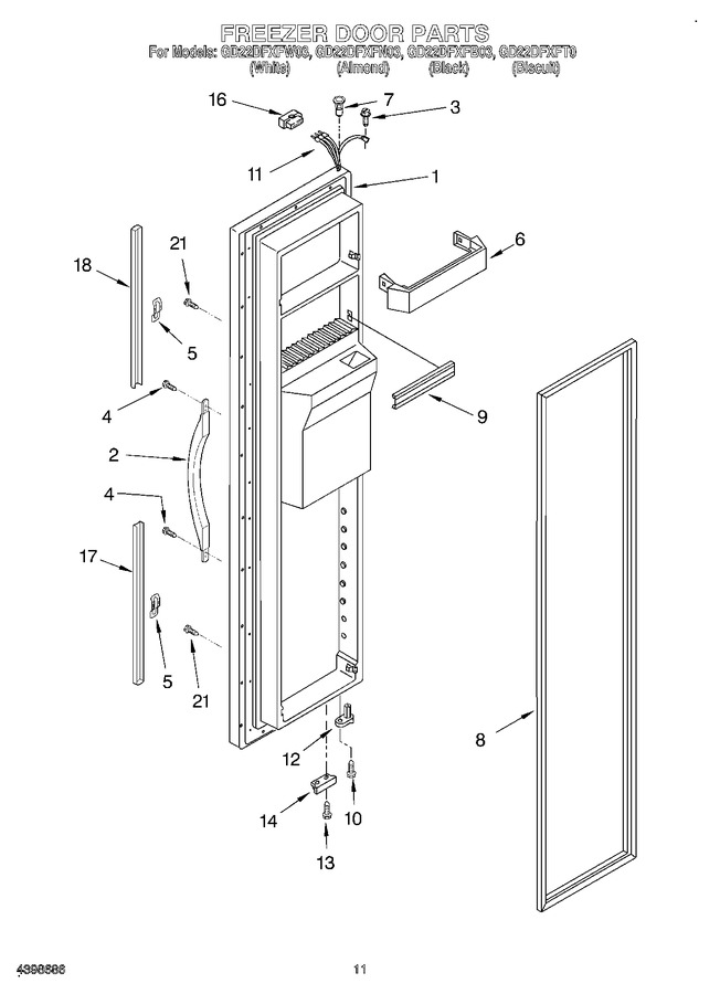 Diagram for GD22DFXFW03