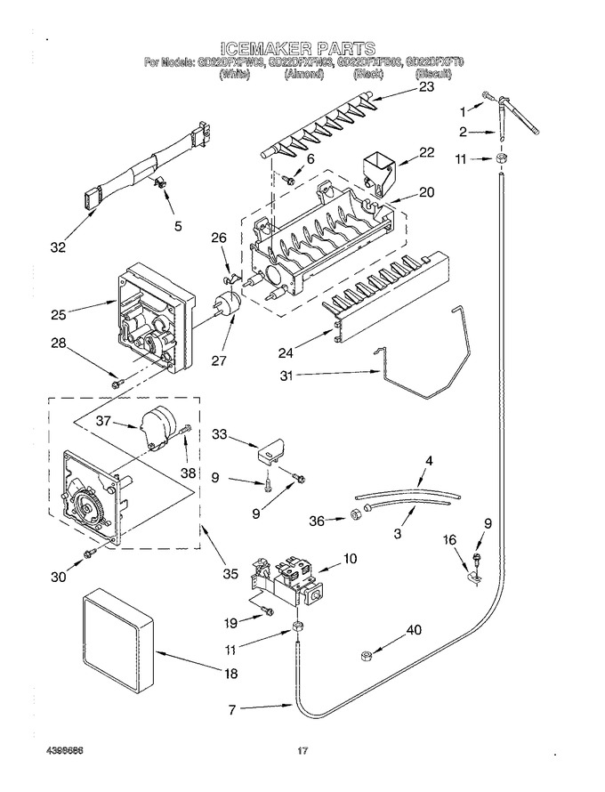 Diagram for GD22DFXFW03