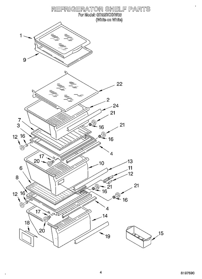 Diagram for GD22DKXHW03