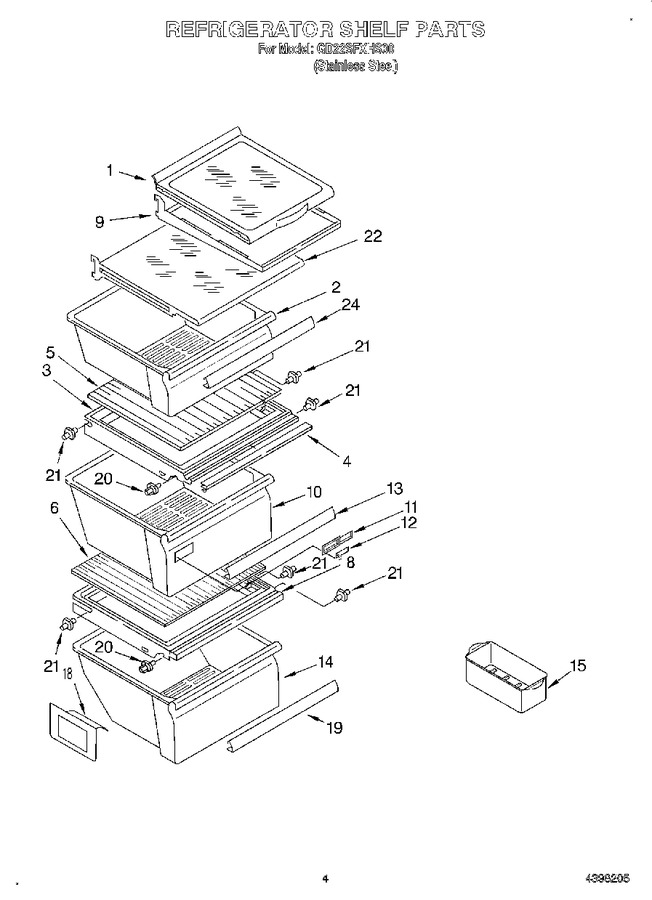 Diagram for GD22SFXHS00