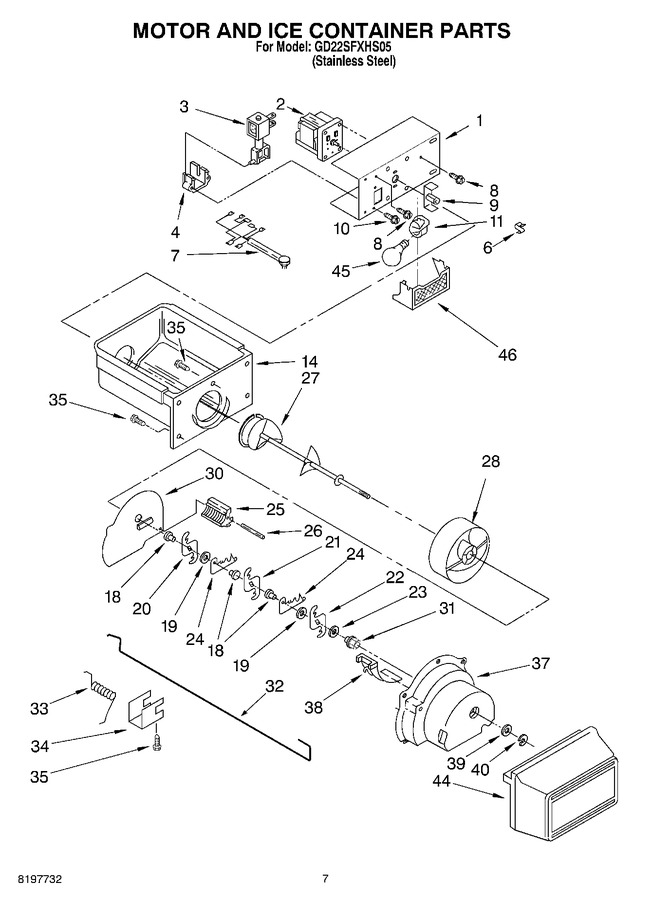 Diagram for GD22SFXHS05