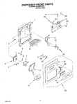 Diagram for 09 - Dispenser Front