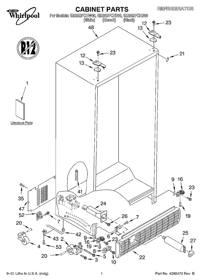 Diagram for GD25BFCHW00