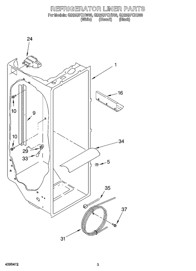 Diagram for GD25BFCHB00