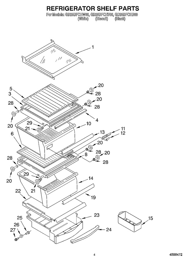 Diagram for GD25BFCHB00