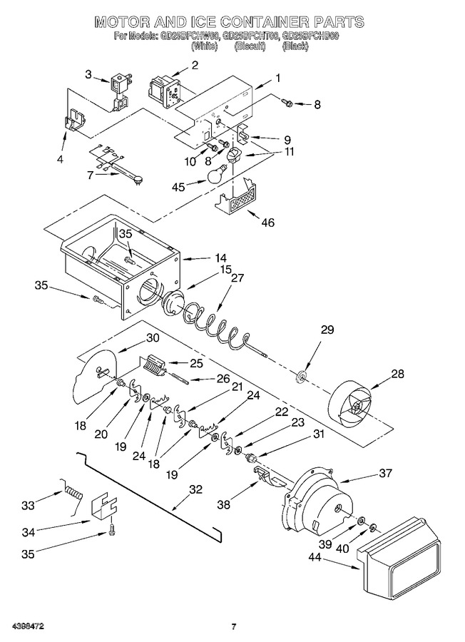 Diagram for GD25BFCHT00