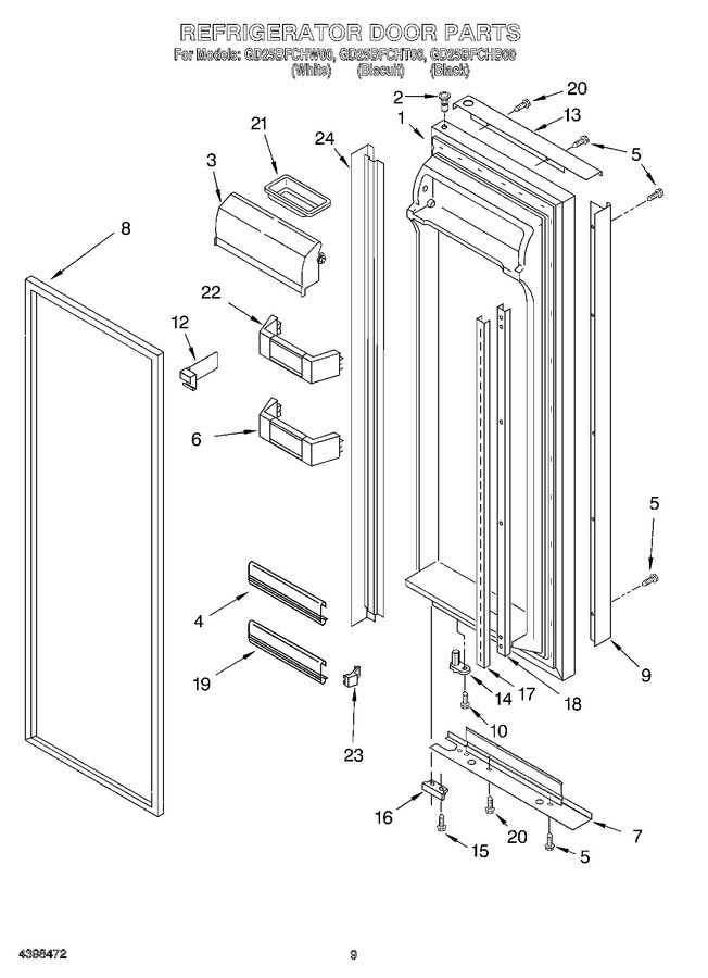 Diagram for GD25BFCHW00