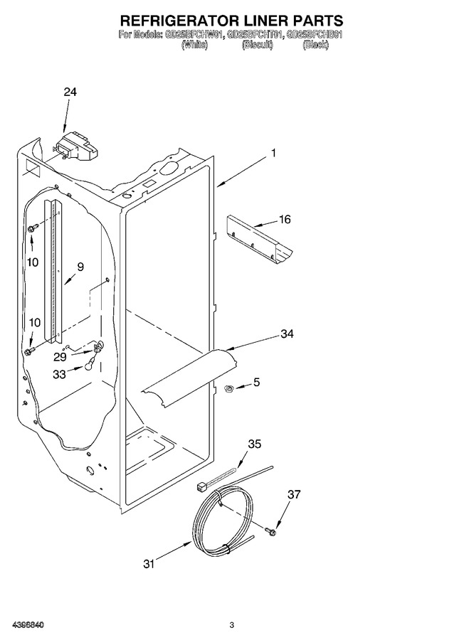 Diagram for GD25BFCHB01