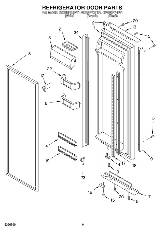 Diagram for GD25BFCHW01