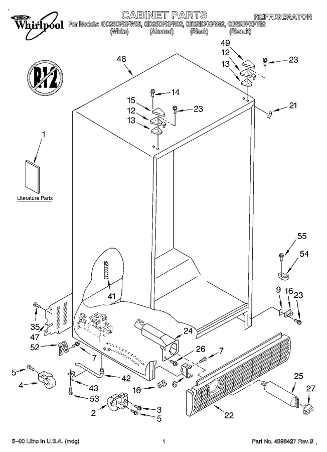 Diagram for GD25DFXFW02