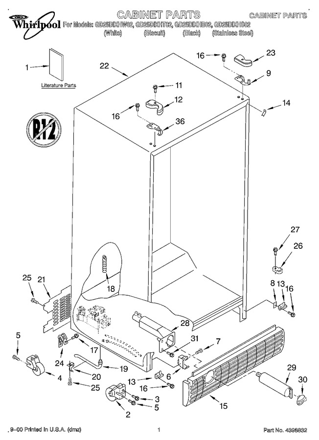 Diagram for GD25DIXHT02