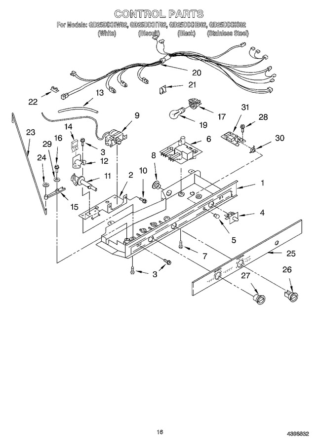 Diagram for GD25DIXHT02