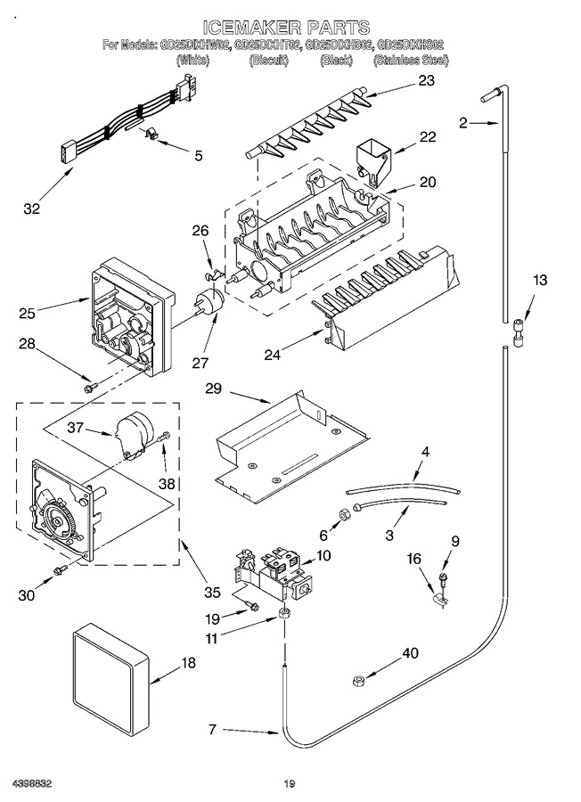 Diagram for GD25DIXHT02