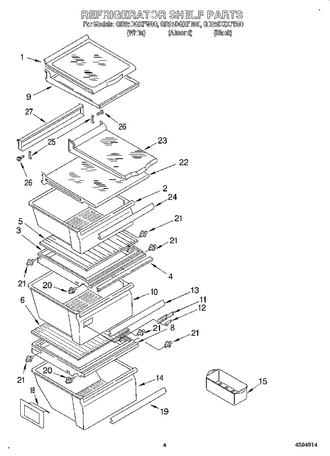 Diagram for GD25DQXFW00