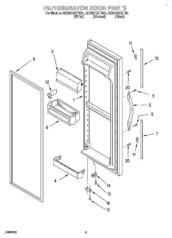 Diagram for GD25DQXFW01