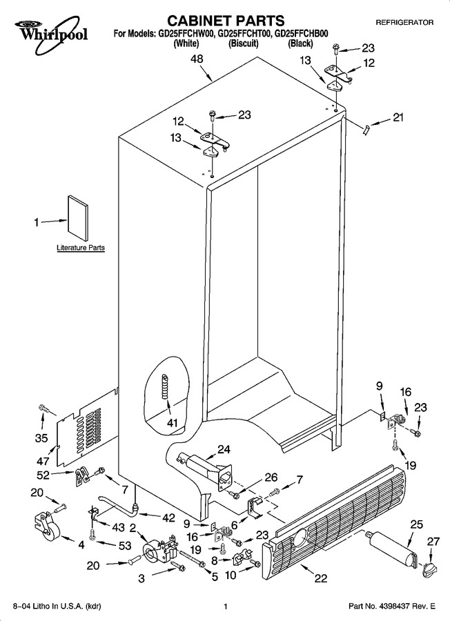 Diagram for GD25FFCHW00