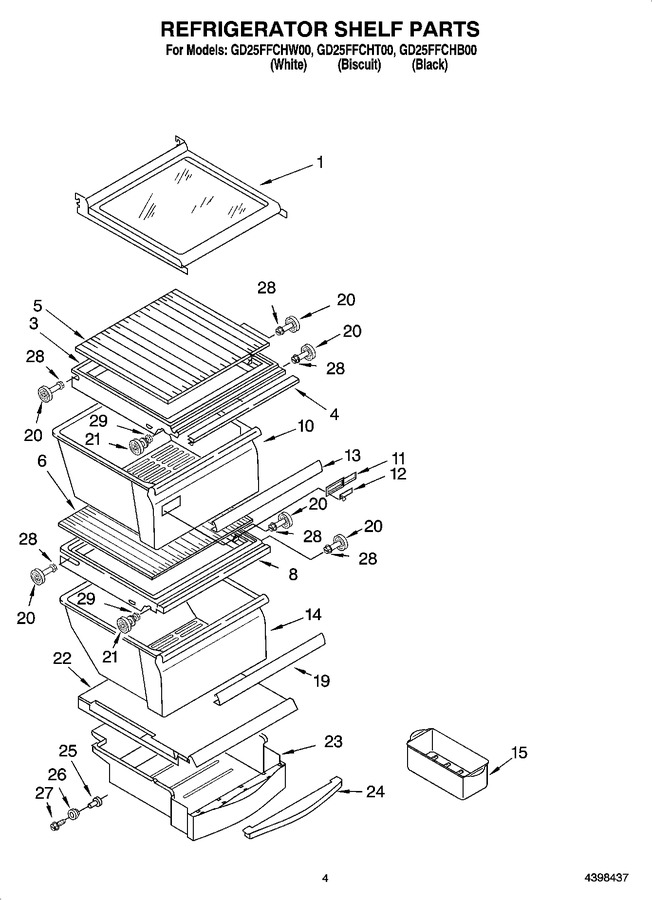 Diagram for GD25FFCHB00