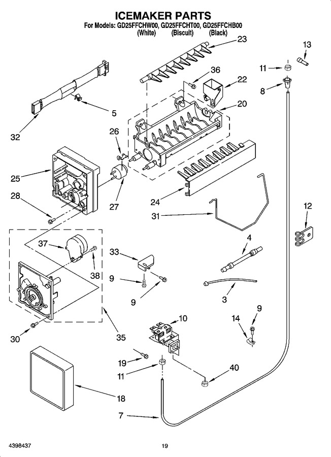 Diagram for GD25FFCHB00