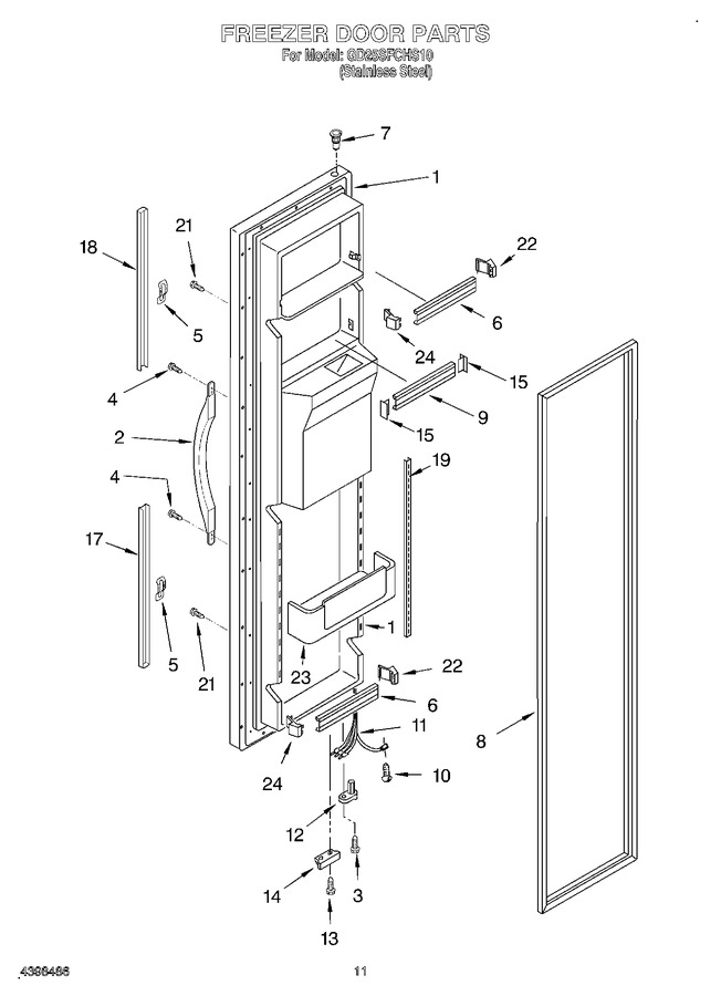 Diagram for GD25SFCHS10