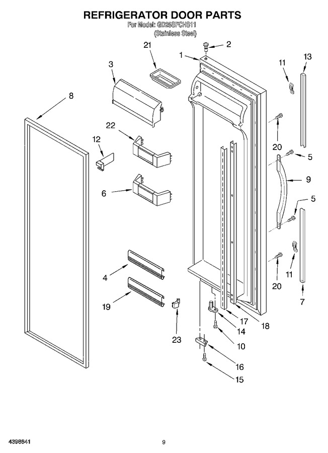 Diagram for GD25SFCHS111