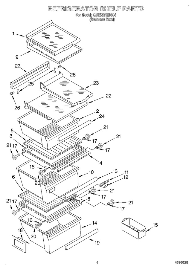 Diagram for GD25SFXHS04