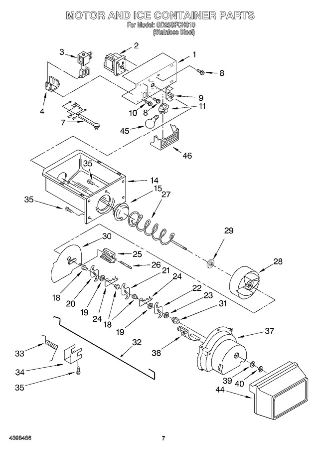 Diagram for GD25SSFCHS10